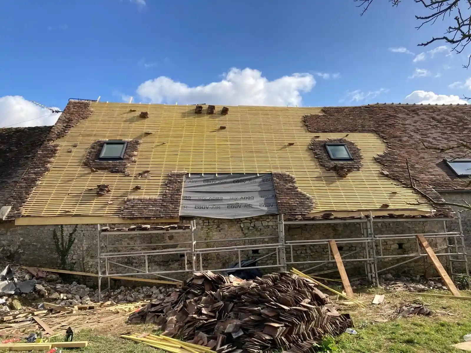 Rénovation toiture